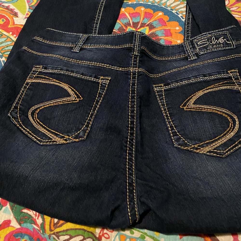 Silver jeans